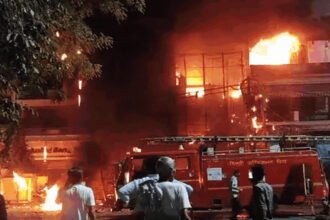 Tragedy strikes as a fire at a Delhi hospital claims the lives of newborn babies