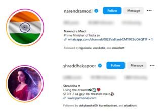 Shraddha Kapoor now boasts more Instagram followers than Modi